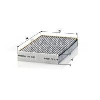 Фильтр салона MANN-FILTER CUK 26 005